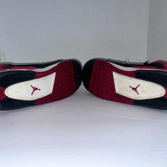 Nike Jordan Flight 45 Youth 6.5Y Black Red  Retro Sneakers - Picture 5 of 6
